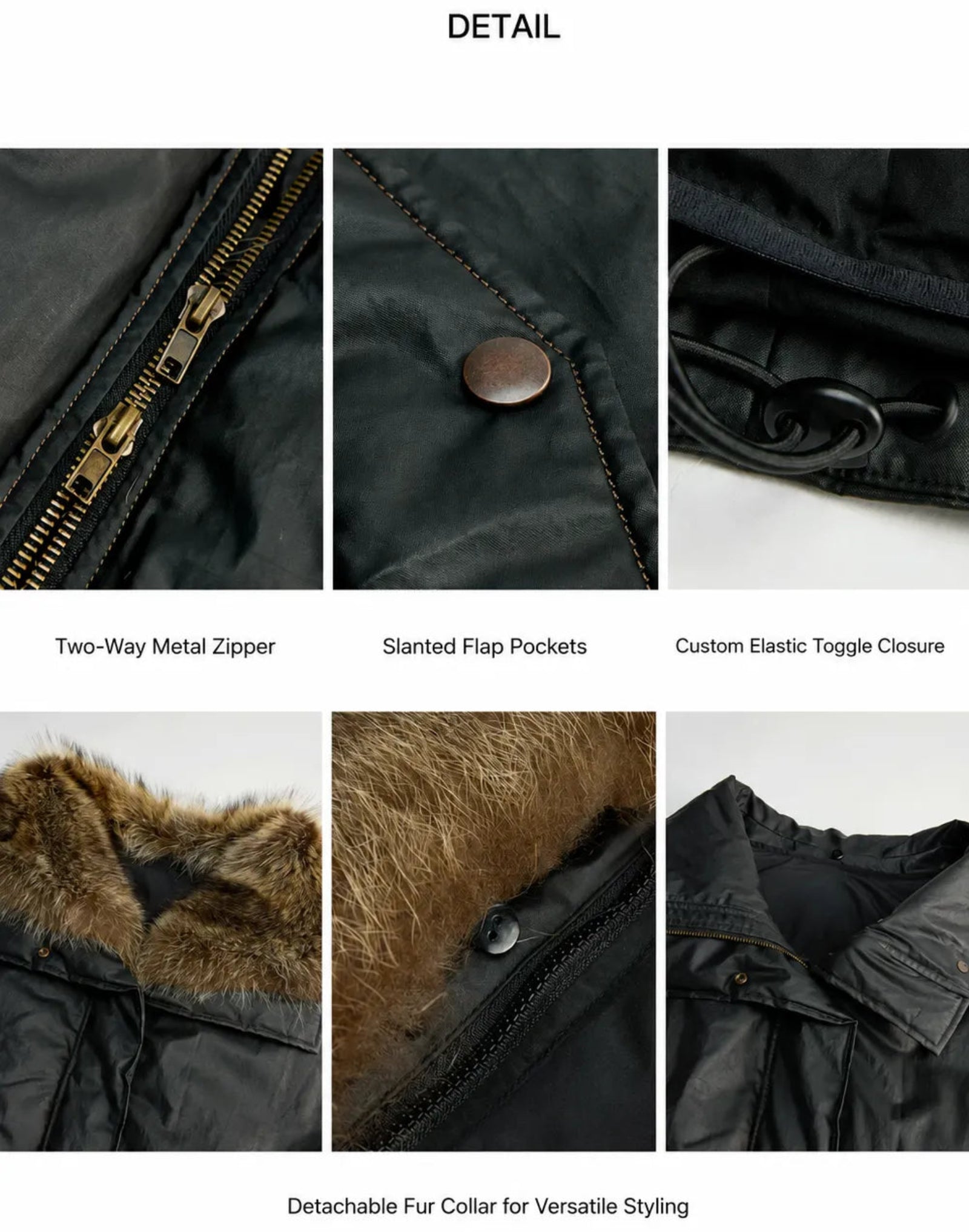 Firelady Fur Women's down fur parka Coyote and Raccoon Fur Collar-“The long night is coming”