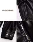 Firelady Fur Women's Waxed Lambskin Leather Jacket Time Traveler