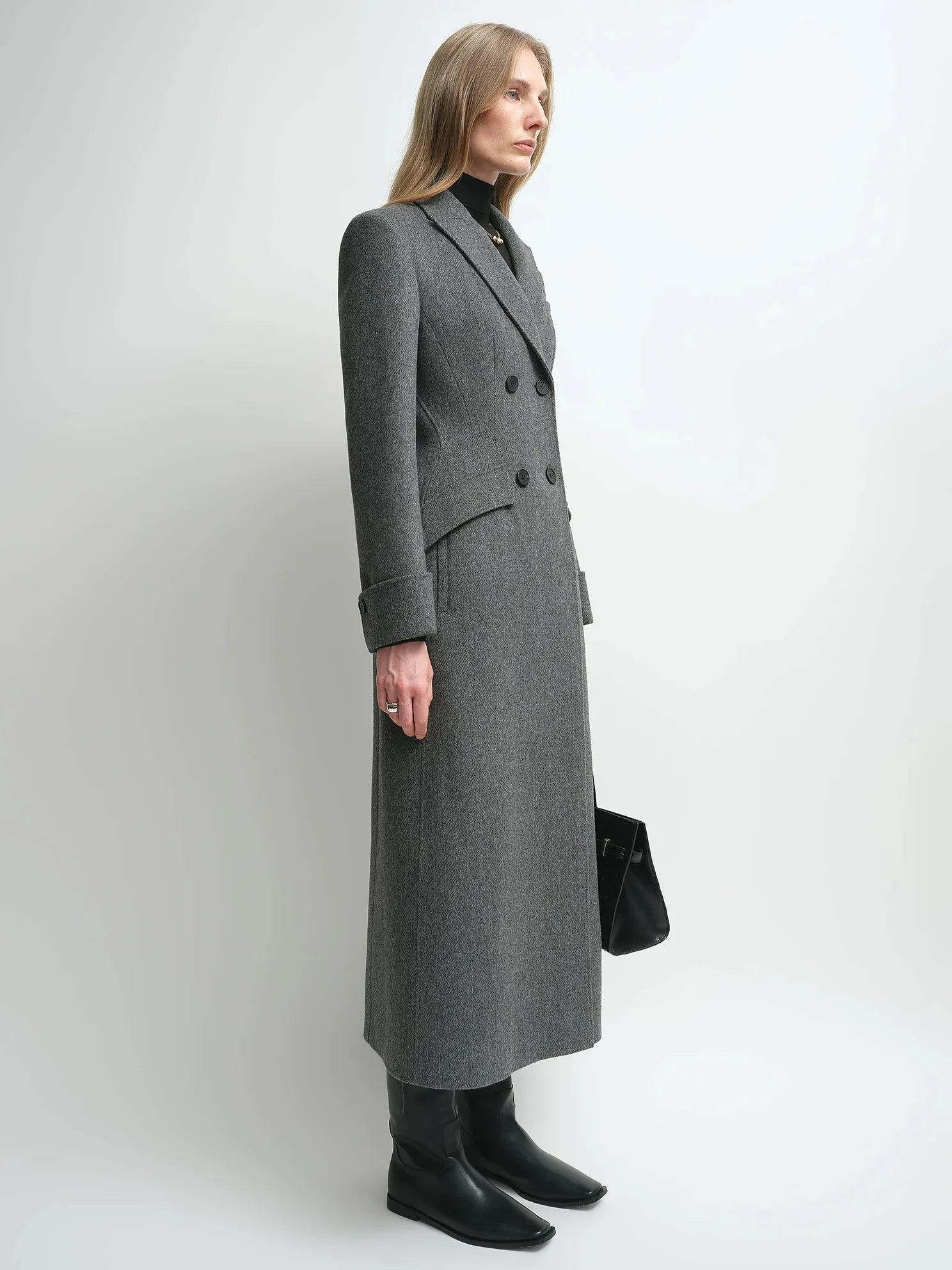 Firelady Fur Women's Baby Suri Alpaca-Wool Coat – Tailored Hourglass Fit
