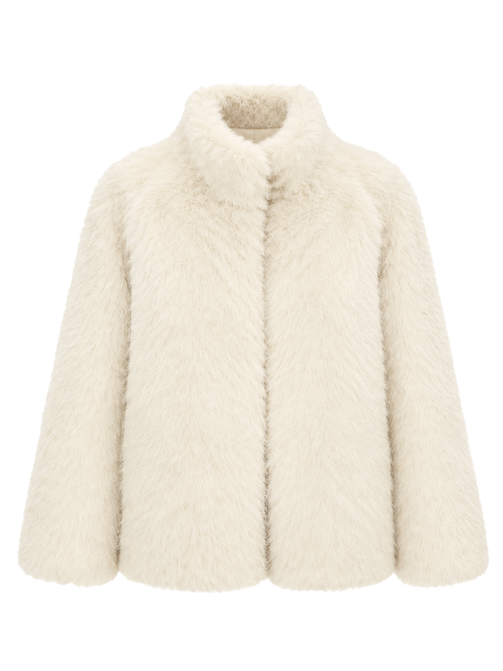 Firelady Fur Women's Toscana Shearling Coat – Convertible Stand Collar