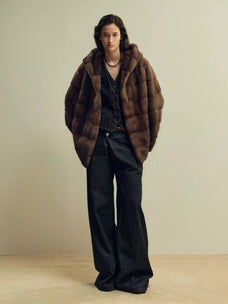 Firelady Fur Women's Mink Fur Coat – Hooded Short & Long Styles