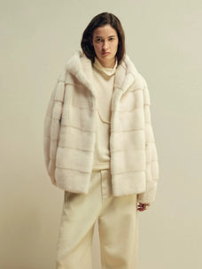 Firelady Fur Women's Mink Fur Coat – Hooded Short & Long Styles