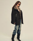 Firelady Fur Women's Down Parka with Detachable Tokaj Fur Collar & 90% Goose Down "Ode to the Stars"
