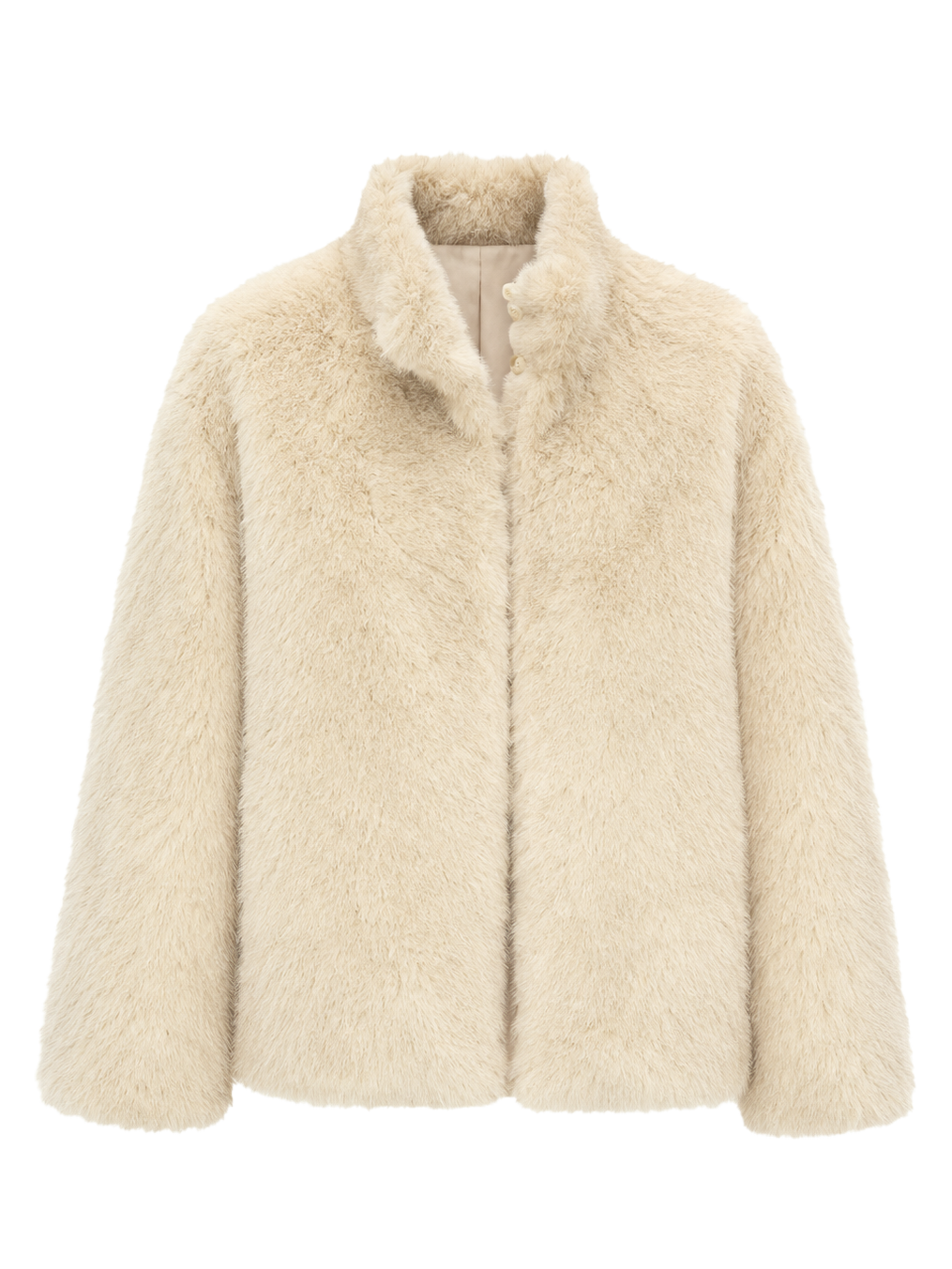 Firelady Fur Women's Toscana Shearling Coat – Convertible Stand Collar