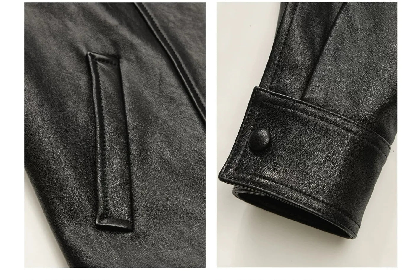 Firelady Fur Women's Suede & Waxed Sheepskin Double-Breasted Jacket "Mali"