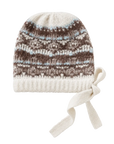 Autumn and winter jacquard knitted hat atmospheric woolen hat