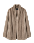 Firelady Fur Imported Kopenhagen Purple-Label Female Mink Full-Skin Woven V-Neck Fur Coat “Fairy Mountain Dew”