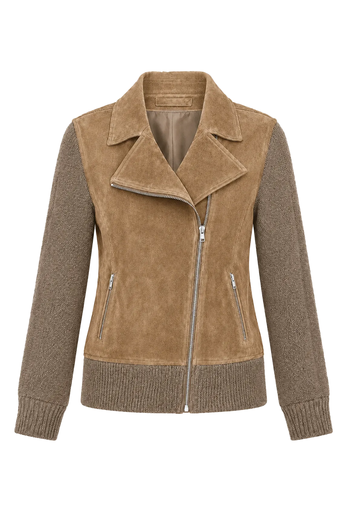 Firelady Fur Nishino Twilight Italian sheepskin jacket apricot product cutout