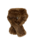 Firelady Fur Mink Fur Scarf Russian Imported Fashionable Retro Old Money Style Plain Weave