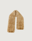 Firelady Fur Mink Fur Scarf with Woven Design Kopenhagen Purple Label Elegant High-Quality