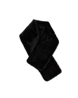 Firelady Fur Mink Fur Scarf with Woven Design Kopenhagen Purple Label Elegant High-Quality