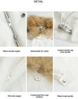 Firelady Fur Women's Fur Collar Parka with Coyote/Raccoon/Tokay Fur Trim "Epoch Winter Collection"