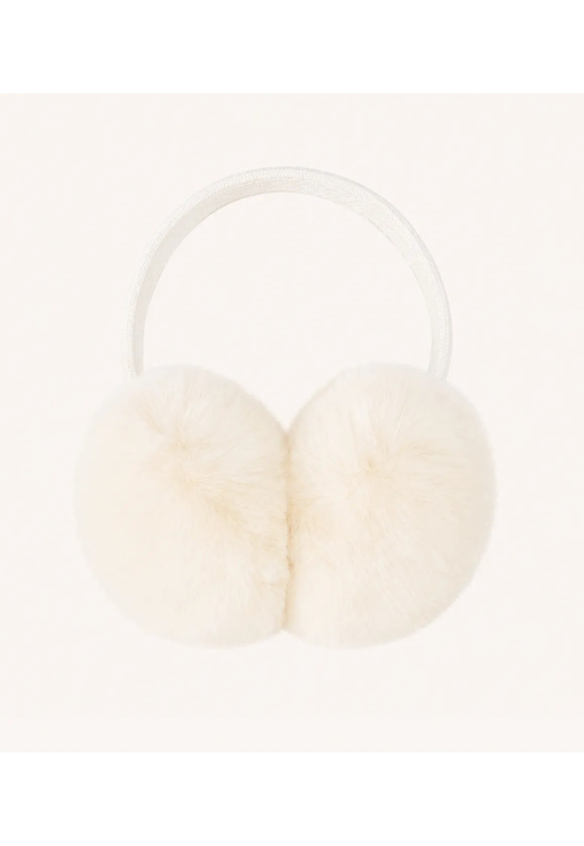 FireladyFur Women's Rabbit Fur Ear Muffs