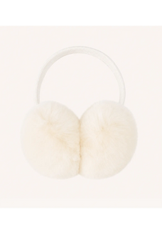 FireladyFur Women's Rabbit Fur Ear Muffs
