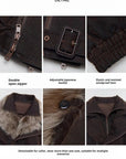 Firelady Fur Song of the North two-tone Toscana down jacket size and product details