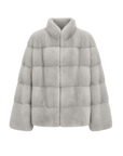 Fireladyfur Women's Purple Label Mink Coat | Horizontal Spine Tailoring | Mink Fur Outerwear“Legacy Mink”