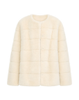 Fireladyfur Women's Purple Label Mink Coat | Horizontal Spine Tailoring | Mink Fur Outerwear“Legacy Mink”