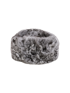 Fur scarf fur head cover dual purpose