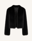 Letrans Women's Short Fox Fur & Leather Coat "Free Spirit Collection"