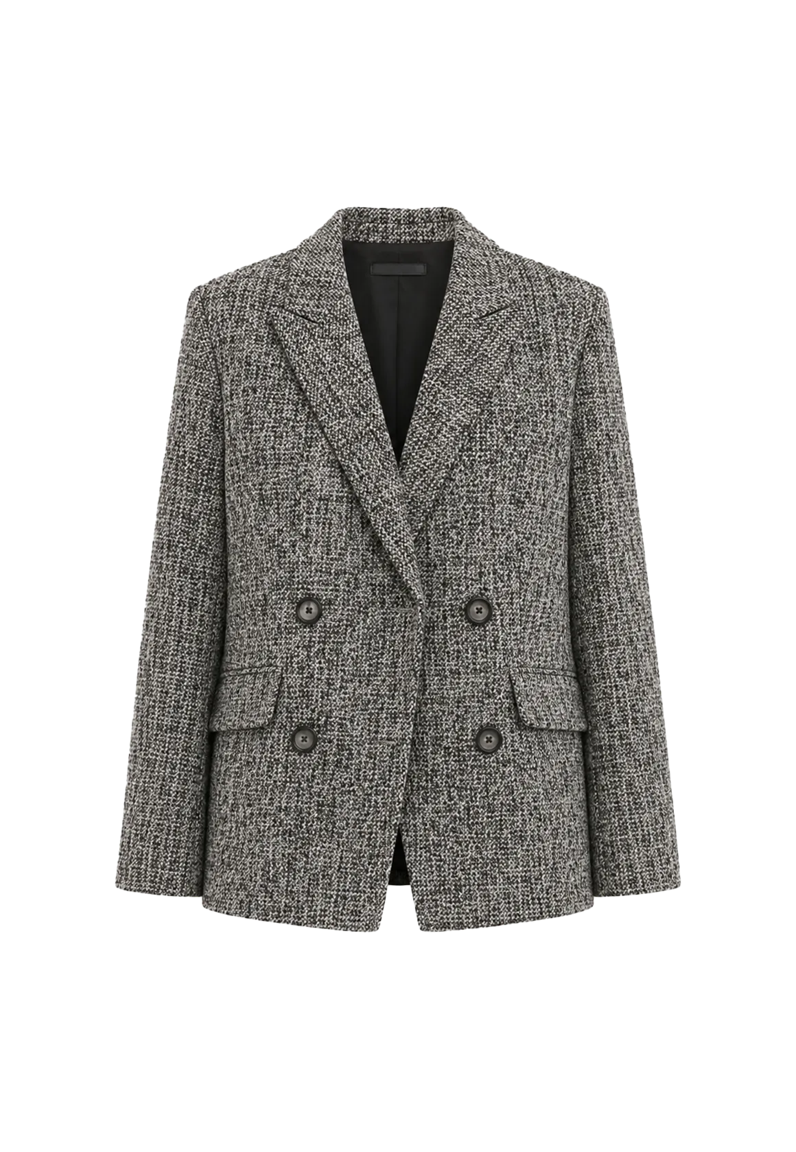 "Long Night Meteor" Limited Edition Italian Imported Yarn Fashionable Chanel Style Tweed Suit Jacket