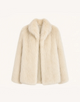 "Long Nocturne" imported fox fur retro short coat for women