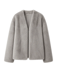 Louvre II Imported Simple Whole Mink Short Coat