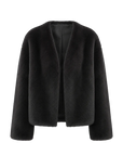 Louvre II Imported Simple Whole Mink Short Coat