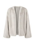 Louvre Mink V-Neck Jacket
