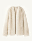 Romantic Nordic Imported colorful fox fur coat