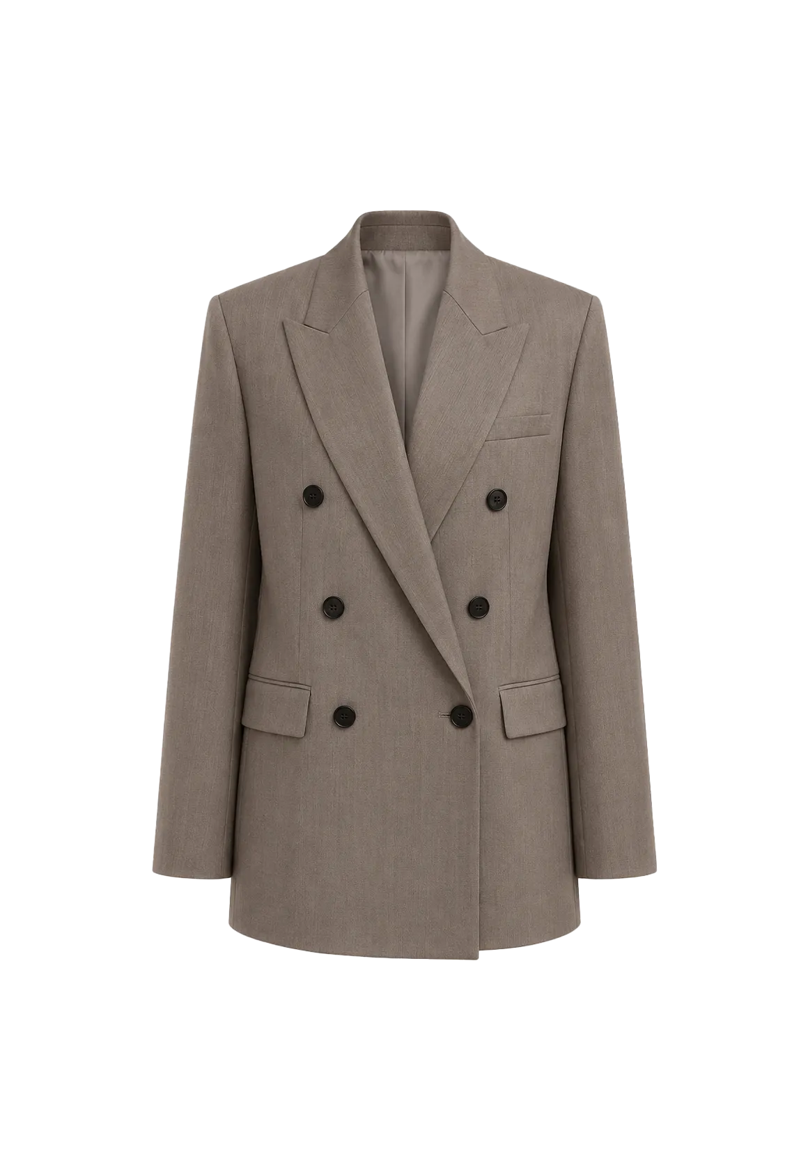 Blazer croisé en laine pour femme THE ARTM - Veste de smoking à revers en pointe