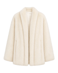"Winter Love Island" Toscana fur one-piece shearing coat women's long hanging collar straight fur coat