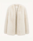 Yukino Dream Imported Colorful Fox Fur Coat from Finland