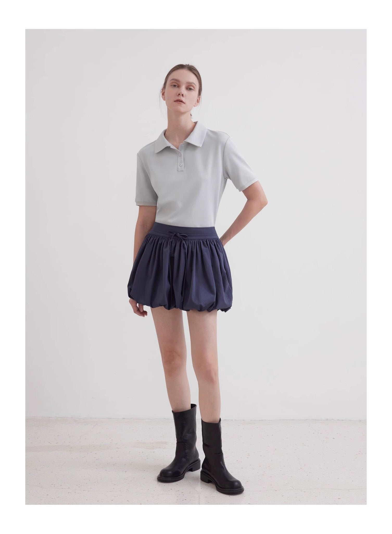 "Alice" low waist anti - exposure flower bud short skirt for women - variant_title