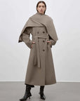 Assassin's Creed removable scarf-collar wool coat product image 02