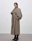 Assassin's Creed removable scarf-collar wool coat product image 03