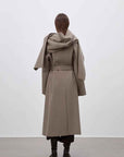 "Assassin's Creed" removable scarf collar, woolen coat for women, autumn and winter coat - variant_title