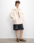 "Autumn Exclusive" Imported Tuscan sheepskin short lapel fur coat - variant_title
