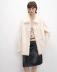 "Autumn Exclusive" Imported Tuscan sheepskin short lapel fur coat - variant_title