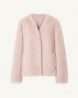Babylon Phantom Nights pink Toscana shearling coat product image 01