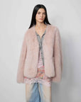 Babylon Phantom Nights pink Toscana shearling coat product image 02