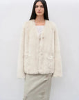 Babylon Phantom Nights pink Toscana shearling coat product image 04