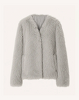 Babylon Phantom Nights pink Toscana shearling coat product image 08