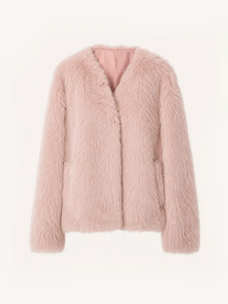 Babylon Phantom Nights pink Toscana shearling coat product image 11