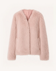 Babylon Phantom Nights pink Toscana shearling coat product image 11