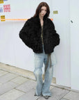 Beethoven's Night reversible Toscana shearling coat product image 02