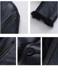 Beethoven's Night reversible Toscana shearling coat product image 16