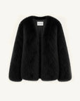 Black Sugar Black Extended SagaFurs fox fur cardigan product view