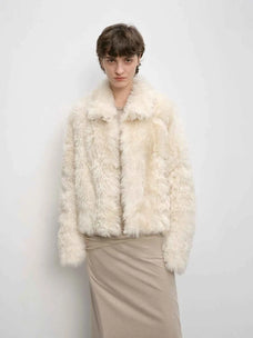 Blackmoon Berlin short Toscana wool sheepskin coat product image 02