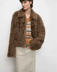 Blackmoon Berlin short Toscana wool sheepskin coat product image 07