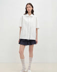 "Blueberry Cream" pure cotton anti - exposure lace cake skirt skirt - variant_title